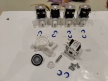 Válvula Solenoide eléctrica normalmente cerrada, interruptor magnético de flujo de entrada de agua DC 12V 1/4 12V 24V 220V, dispensador de controlador magnético