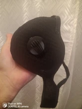 Máscara de cara de ciclista con filtros PM 2,5, Mascarilla anticontaminación con válvula de respiración de carbón activado para ciclismo