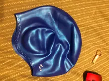 Swimming-Caps Ear-Protect Long-Hair Adults Waterproof Silicone Women Natacion Large Badmuts