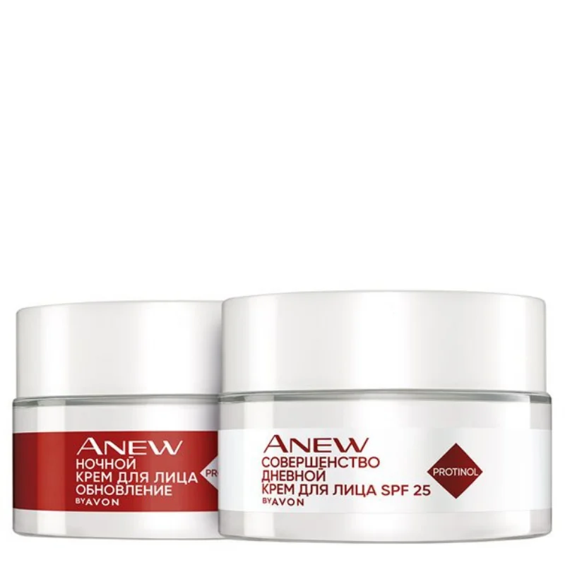 НАБОР • Дневной крем для лица (15 мл) • Крем  (15 мл). AVON |