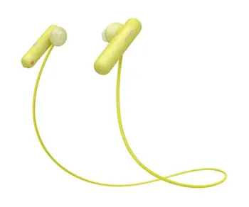 

SONY WI-SP500 YELLOW WIRELESS HEADPHONES SPORTS BLUETOOTH NFC IPX4