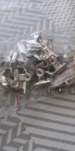 12 unids/set Mini Bulldog Clips de letras de acero inoxidable de Metal de plata Carpeta de papel agarre Clips pinza 22mm Oficina herramienta suministros