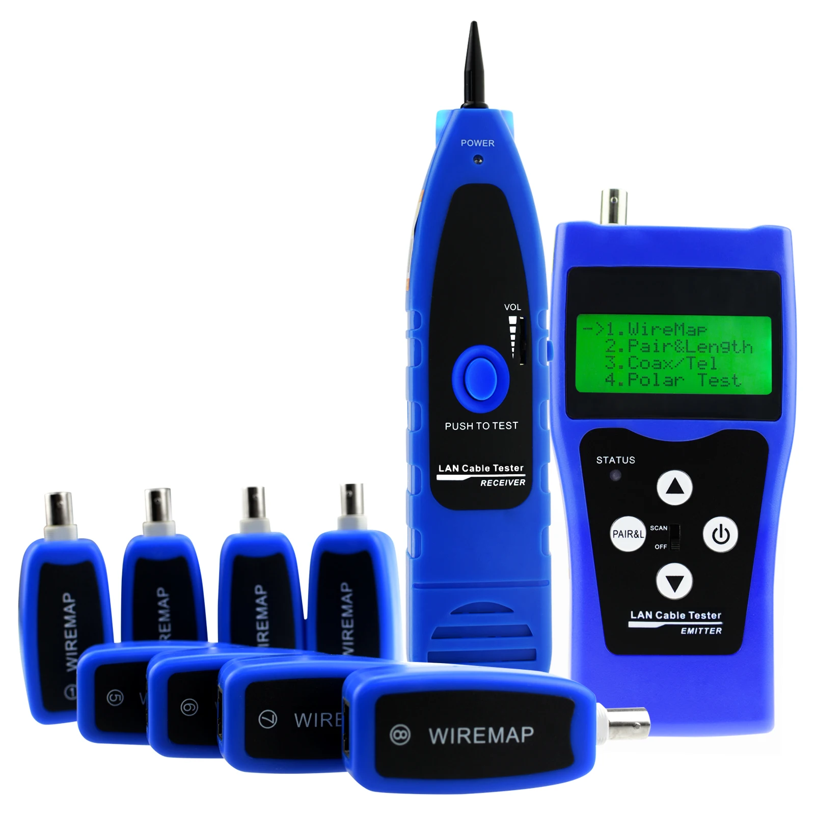 

Многоцелевой сетевой кабель локальной сети, проверка телефонного провода, коаксиального кабеля, тестер 5E 6E с 8 удаленными идентификаторами