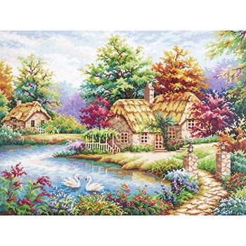 

47-03 set for embroidery 'wonderful needles 'as in fairytale, 41*31 cm