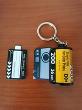 LLavero de película de fotos enrollable, regalos de pareja, álbumes de fotos artesanales, cubierta de llaveros, recuerdo personalizado, regalo del Día de la madre, regalo para enamorados, 10 Uds.