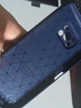 Para Xiaomi POCO X3 caso Pro funda de silicona suave de fibra de carbono TPU caso a prueba de golpes para Redmi Nota 10S Pro 9 POCO F3 X3 NFC