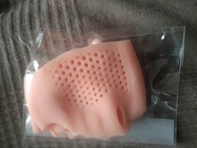 1 par de silicona del dedo del pie Corrector de juanete separadores para pies Corrector alisador para los dedos de los pies Haluksy callos Pad Corrector de Hallux Valgus