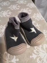 Calcetines de algodón con suela de goma para bebé recién nacido, calcetín divertido para niño pequeño, calcetín de invierno