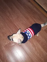 Sweater Bulldog-Outfit Chihuahua-Coat Knitted French Winter Dogs Warm for Small Pug-Clothing