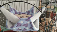 Hammock Hamster Squirrel-Sleeping-Bag Ferret Guinea-Pig Rabbit Double-Mezzanine Nests