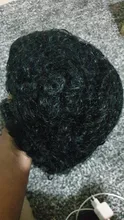 Afro corto rizado peluca corte Pixie pelucas de pelo Remy brasileño pelo Afro Puff pelucas de cabello humano para las mujeres la máquina hizo pelucas