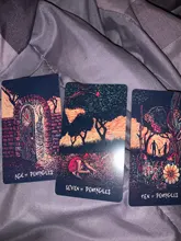 Board-Game Tarot-Cards Deck Fate Playing Magic Family Full-English-Read Cat Birthday-Gift