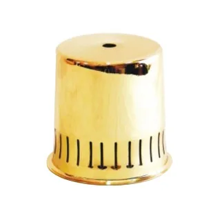 

Bell golden metal 90mm high x 95mm diameter