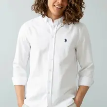 U.S. POLO ASSN. Men's Woven Gomlek