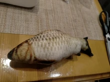 Pet Soft Plush Creative 3D Carp Fish Shape Cat Toy Gifts Catnip Fish Stuffed Pillow Doll