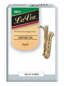 

Rlc10hd La Voz canes for Saxophone Baritone, hard, hard, 10 PCs, Rico