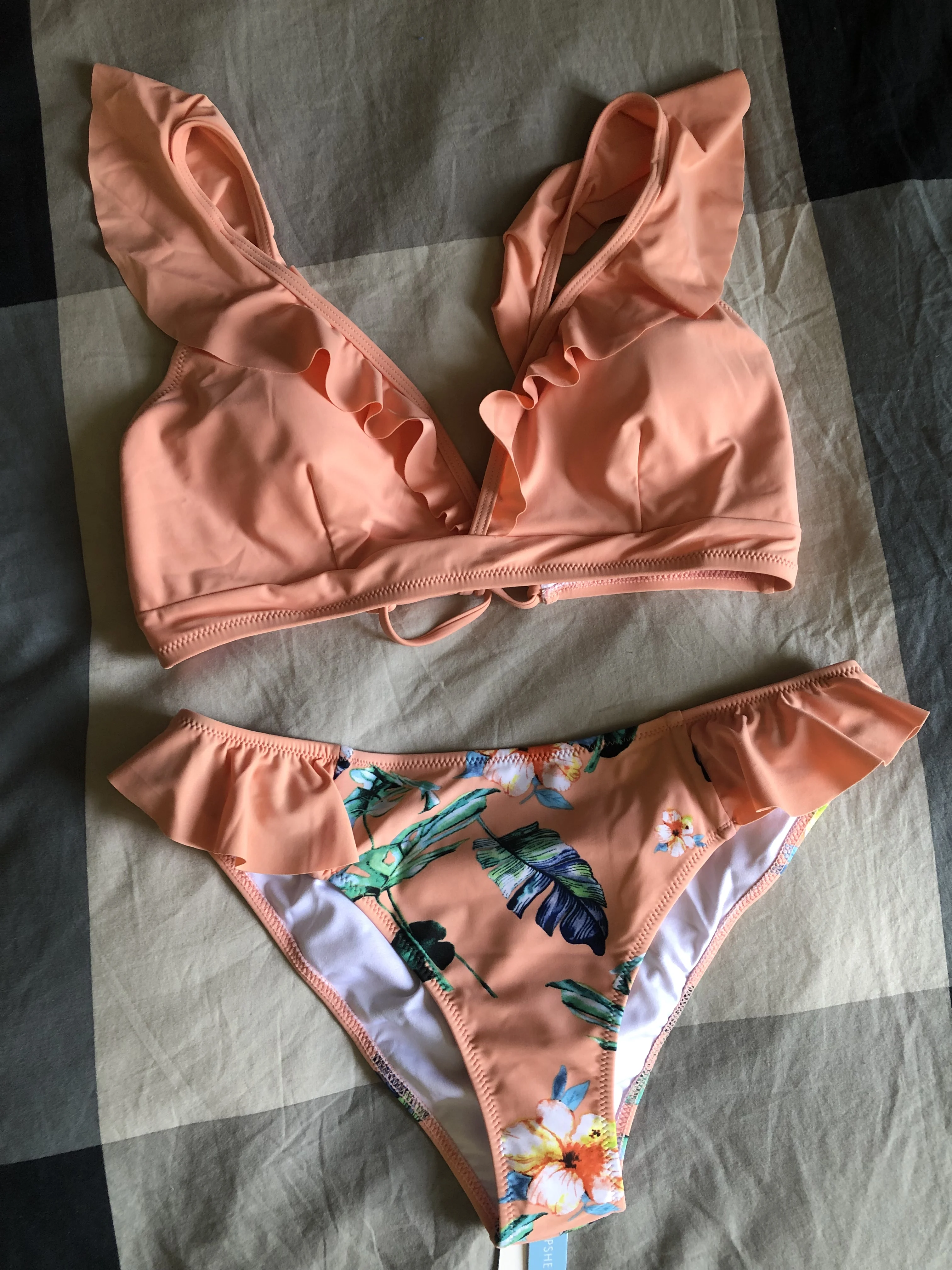 Women's Bikini Set In Pink Color photo review