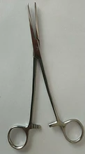 De acero inoxidable pinza hemostática pinzas quirúrgicas quirúrgico kit de herramienta de fórceps hemostáticos alicates recto/codo consejos