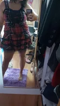 Vestido clásico de encaje con volantes para mujer, sin mangas, a cuadros, Vintage, gótico, minivestidos de baile, disfraz de Cosplay de talla grande