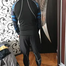 Tracksuit Compression-Sportswear-Suits Rashguard Tights Training-Clothes Sports-Set Gym