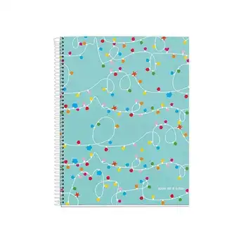 

Notebook 4 miquel rius 46118 agatha ruiz de la prada lights-a4-120 sheets 70g/m2 - 30 sheets per color-grid 5*5-