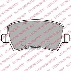 Колодки Задние Ford Mondeo Iv Lp2008 Delphi арт. LP2008