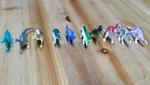 10 unids/lote Mini modelo de dinosaurio de los niños juguetes educativos pequeña simulación Animal figuras juguetes de los niños para niño regalo