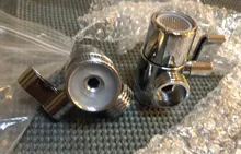 Brass 3-way Diverter Valve Faucet Connector Adapter Three Head Function Switch New