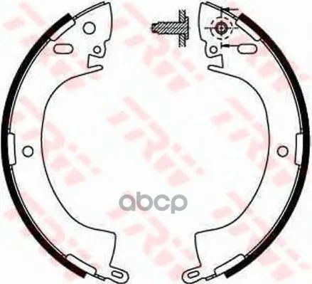 Колодки Тормозные Барабанные Задн Mitsubishi: L200 All 86-96 PATRON арт. PSP249