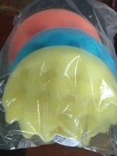 4 unids/set 3/4/5/6/7 pulgadas almohadilla de esponja de pulido Kit de herramientas manuales para pulir el coche