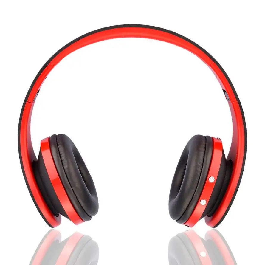NX 8252 Head mounted Bluetooth Headphone Wireless Foldable Headset Bluetoorth 3 5MM Plug Two Modes Earphone USB Charging Earbud