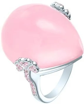 

Jay VI ring with cubic zirconia and Agate in silver