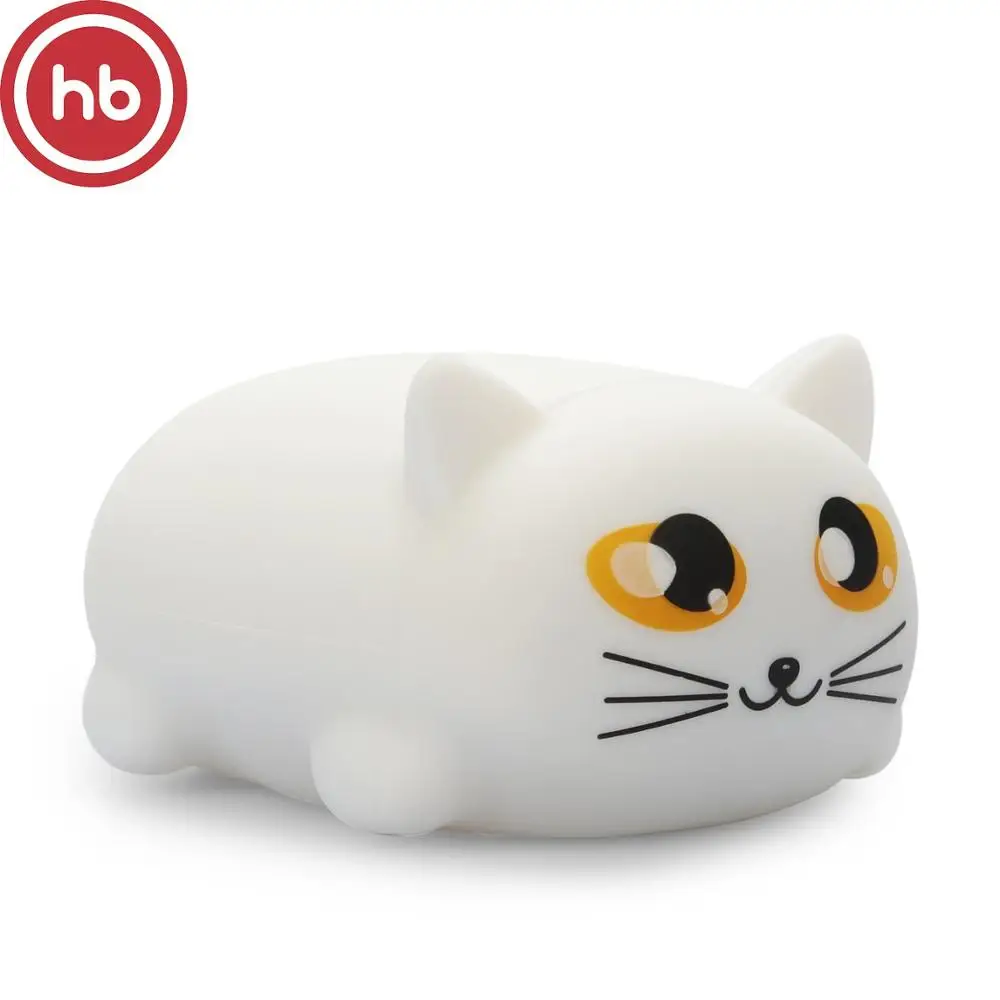 Игрушка котик Happy Baby "Soft&Joy" 330374 - Цвет: Белый