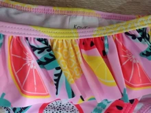 Ropa de baño de playa para bebés, bañador de sandía, traje de baño, bikini de verano de una sola pieza