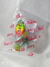 FTK-Cebo giratorio de 7,5g, 12g, 17,5g, señuelo de Metal para pesca con plumas y anzuelos triples, 1 unidad