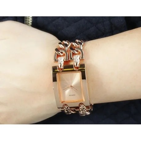 Часы Guess женские PVD розовое золото W0073L2