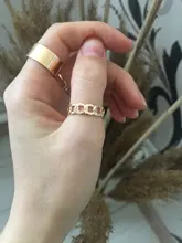 Anillo redondo geométrico minimalista para mujer, conjunto de anillos de dedo para mujer, sortija abierta circular clásica, joyería femenina, Color dorado, 2021