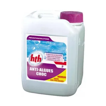 

Chemistry for swimming pool, cleaning and disinfection of water, HTH альгицид shock (3 liter, 4 pcs/K.), item No. L800753h1