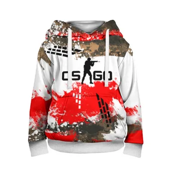 

Children's sweatshirt 3D CS go roll cage