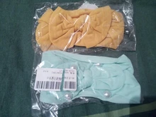 Diadema con lazos para bebé, bandana elástica de Color sólido para recién nacida, bandana de nailon para bebé, accesorios para el cabello para bebé