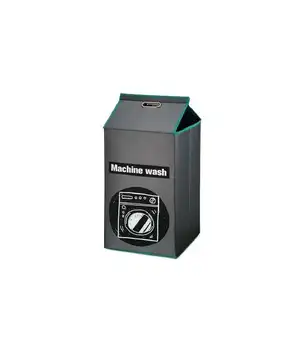 

Gray Machine Wash basket for washing Machine or toy maker.