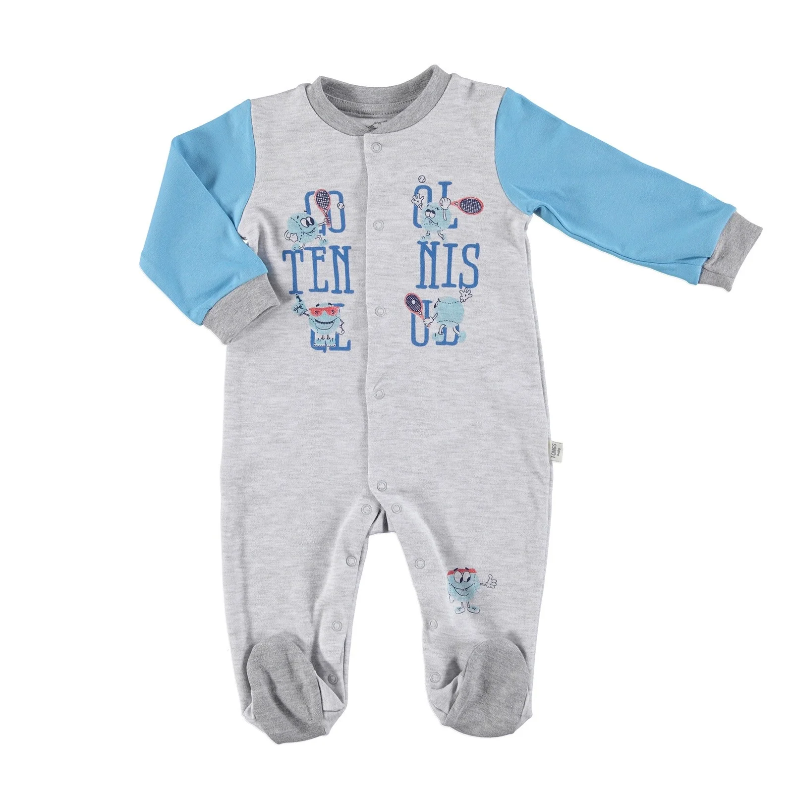

ebebek Tongs Baby Tennis Club Footed Romper
