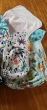 Asenappy-Nuevos pañales de tela para bebés, niño y niña ajustable para Porket, pañales reutilizables impermeables lavables para recién nacidos