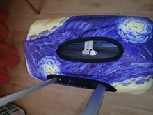 Funda protectora gruesa para maletas de viajes, protector para maletas, accesorio de viaje, funda para equipaje elástico aplicable a maletas de 18-32 pulgadas