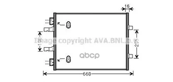 

Radiator conditioner Opel Vivaro Renault Trafic II Ava art. ol5480