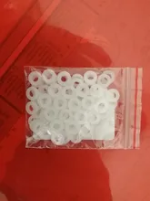 Arandela plana de plástico y nailon blanco y negro, espaciador plano, sellos de aislamiento, anillo de junta, M2, M2.5, M3 M4 M5 M6 M8 M10 M12, M14, M16, M18, M20