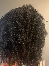 Diadema pelucas de pelo sintético rizado máquina pelucas para mujeres negras pelo rizo diario peluca diadema