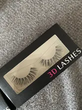 Pestañas de visón 100%, hechas a mano, 3D, banda transparente, pestañas postizas naturales largas