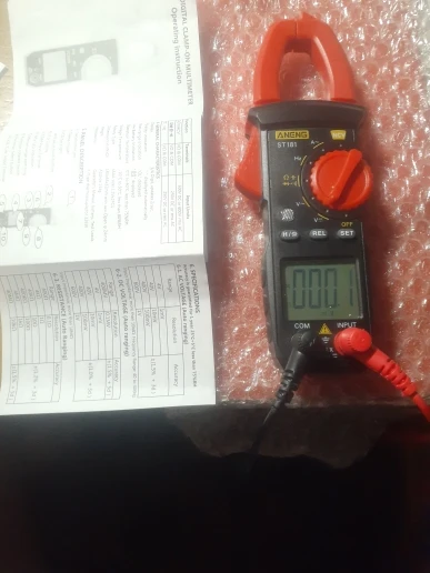 Отзыв о товаре ANENG ST181 токовые клещи DCAC тик ток клещи мультиметр мультиметр с клещами  4000 отсчетов тестер клещи токовые цифровой мультиметр Амперметр Тест напряжения er  усилитель Гц Емкость NCV Ом Тест токоизмеритель клещи от пользователя D***o
