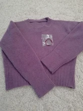 Womens Sweater Pullovers Jumpers Warm Colorfaith Korean Lady New Short Sweet Solid Minimalist